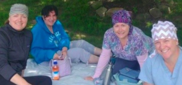 Nurses from Delhi FHT who worked as part of primary care response team serving seasonal agricultural workers during COVID-19. The team has won an AFHTO Bright Lights Award for their efforts.