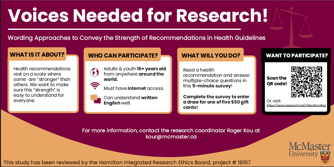 Image: Study flyer. Information is repeated in this post. Click image for a screen-readable PDF.