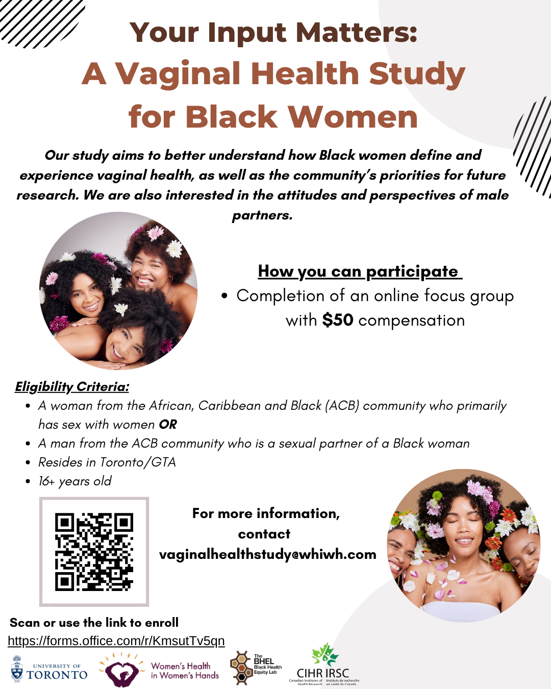 Recruitment flyer. INformation is repeated in this post.