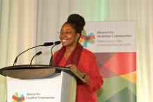 Angela Robertson, Executive Director, Parkdale-Queen West CHC