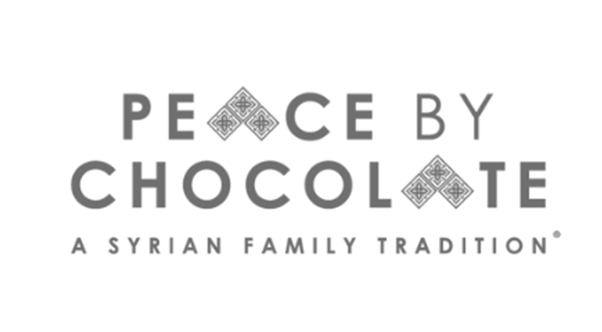 LOGO: Peace by Chocolate - A Syrian Tradition
